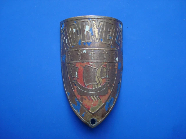 Plaque De Vélo Ancienne SWITA France Dorée Et Verte Vintage